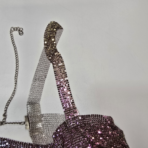 Superdown Shana Chain Crop Top in Multi - Picture 4 of 9